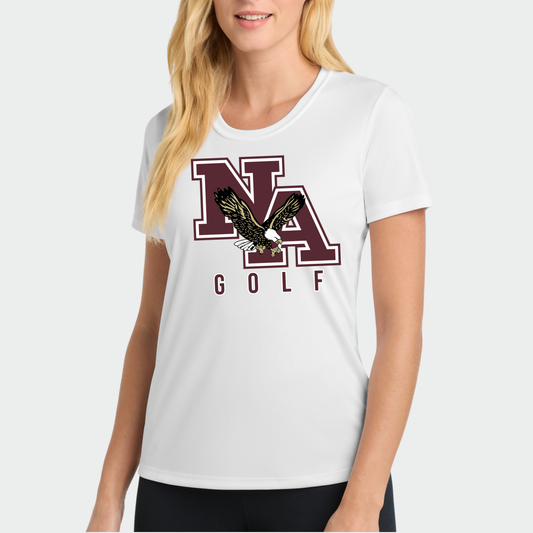 NAGOLF: Women's Scoop Neck Tech T-Shirt