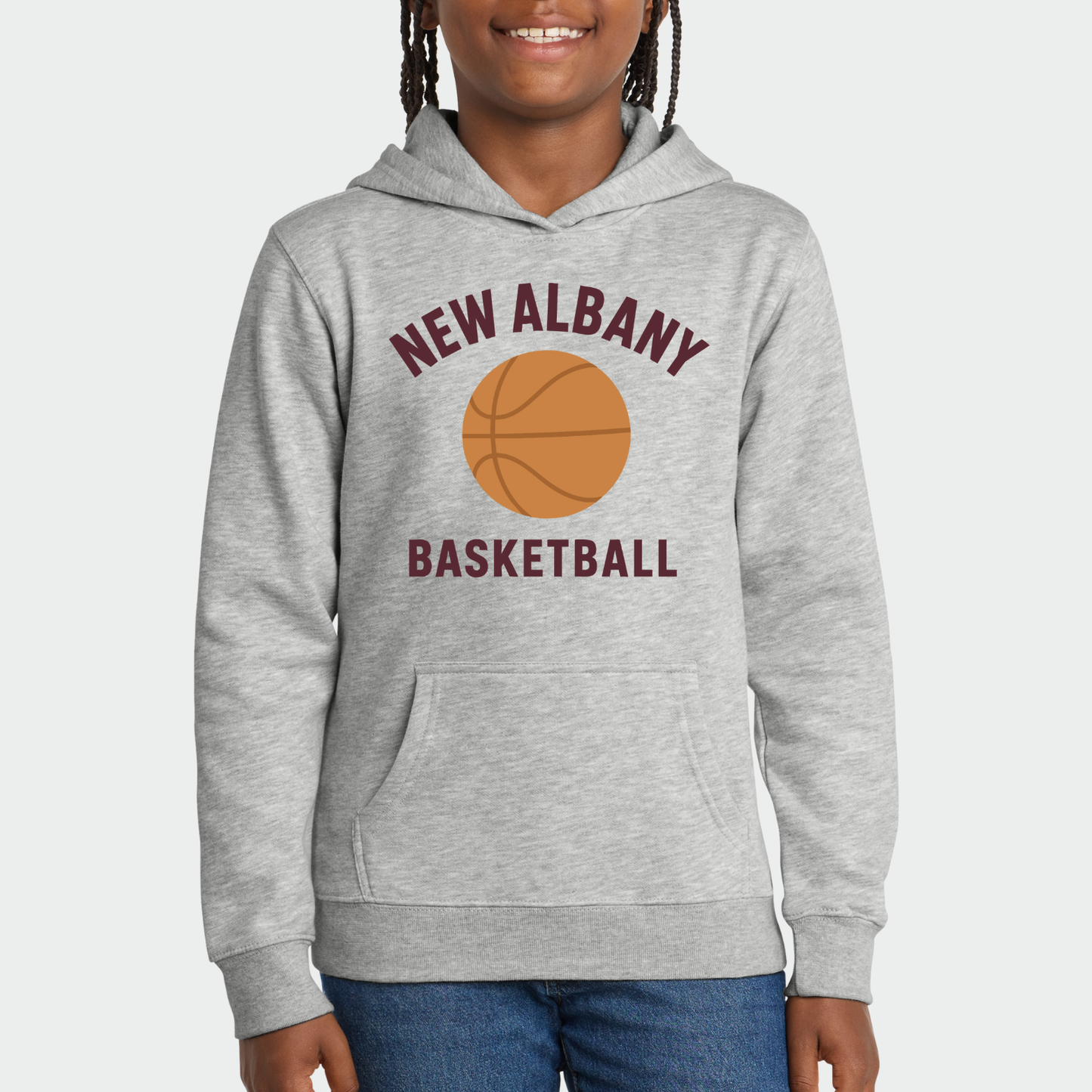 NAGTB: New Albany Basketball Hooded Sweatshirt