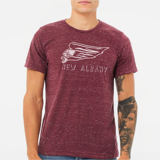 New Albany Athletics Eagle Texture T-Shirt