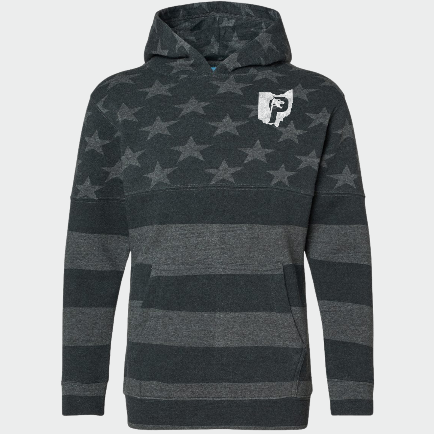 Pick Preds: Stars & Stripes Triblend Fleece Hooded Sweatshirt