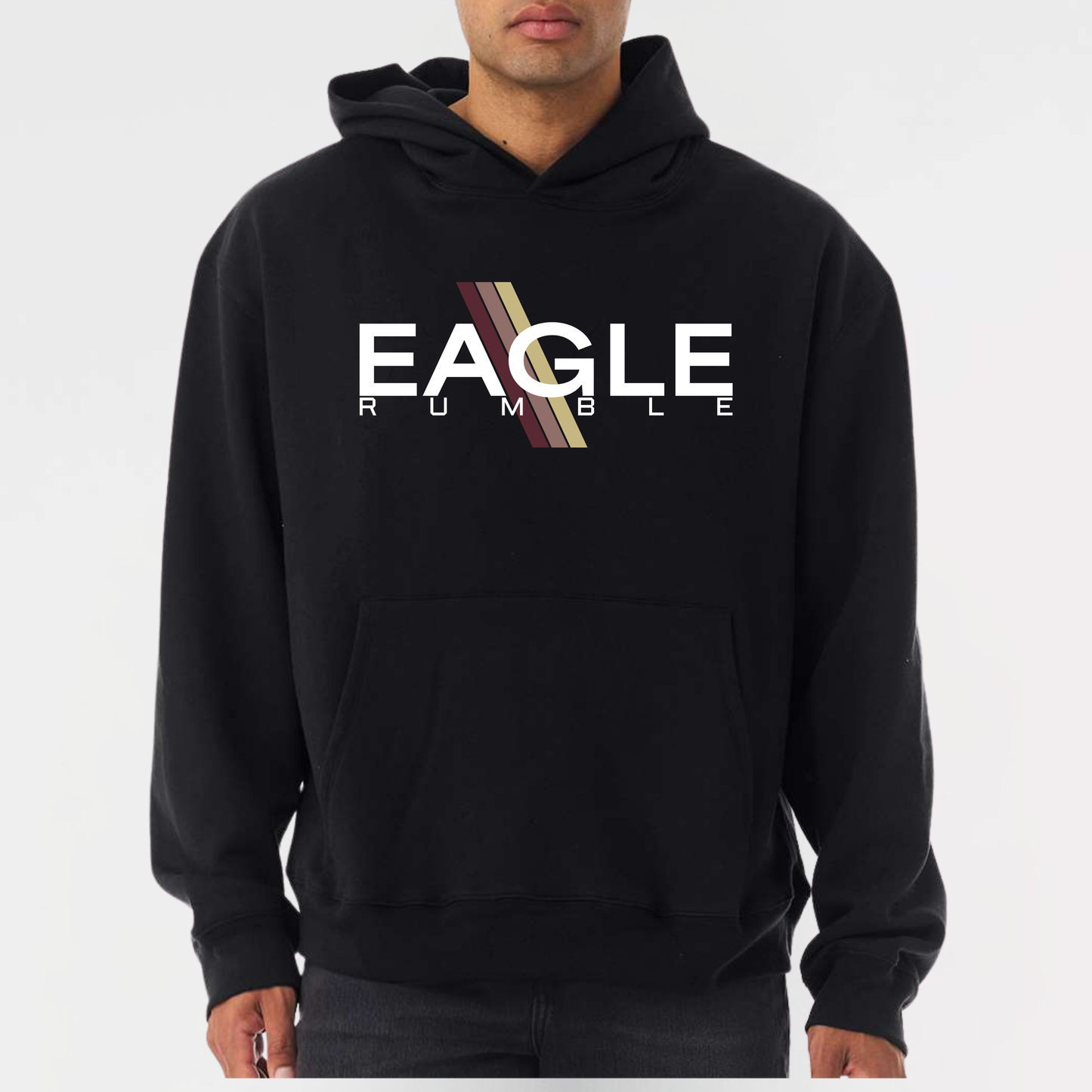 NAYCheer: Eagle Rumble Heavyweight Hooded Sweatshirt
