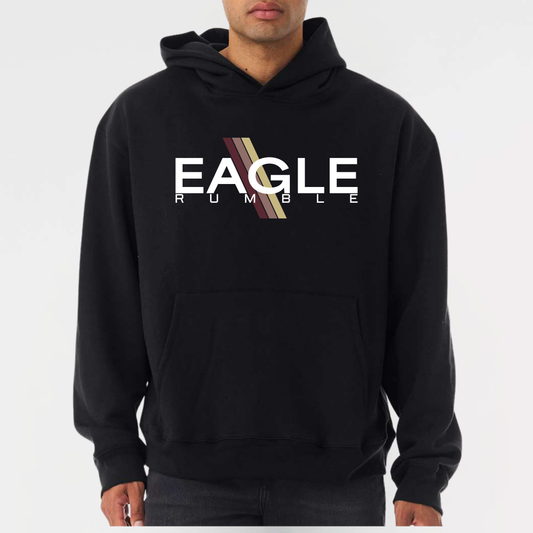 NAYCheer: Eagle Rumble Heavyweight Hooded Sweatshirt