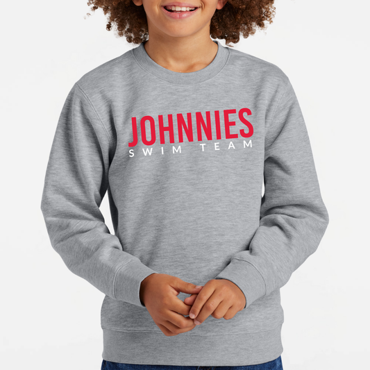 JS: Johnnies Swim Team Crew Sweatshirt