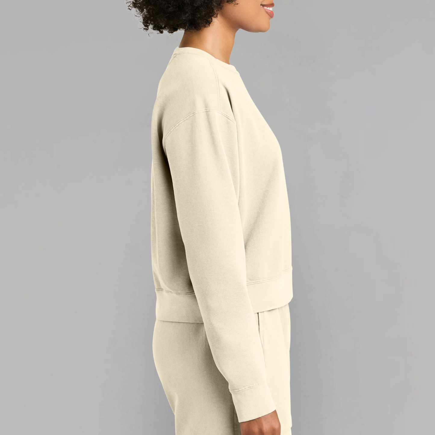 Revolution Mortgagew: Embroidered, Comfort Colors® Women’s Crew Sweatshirt