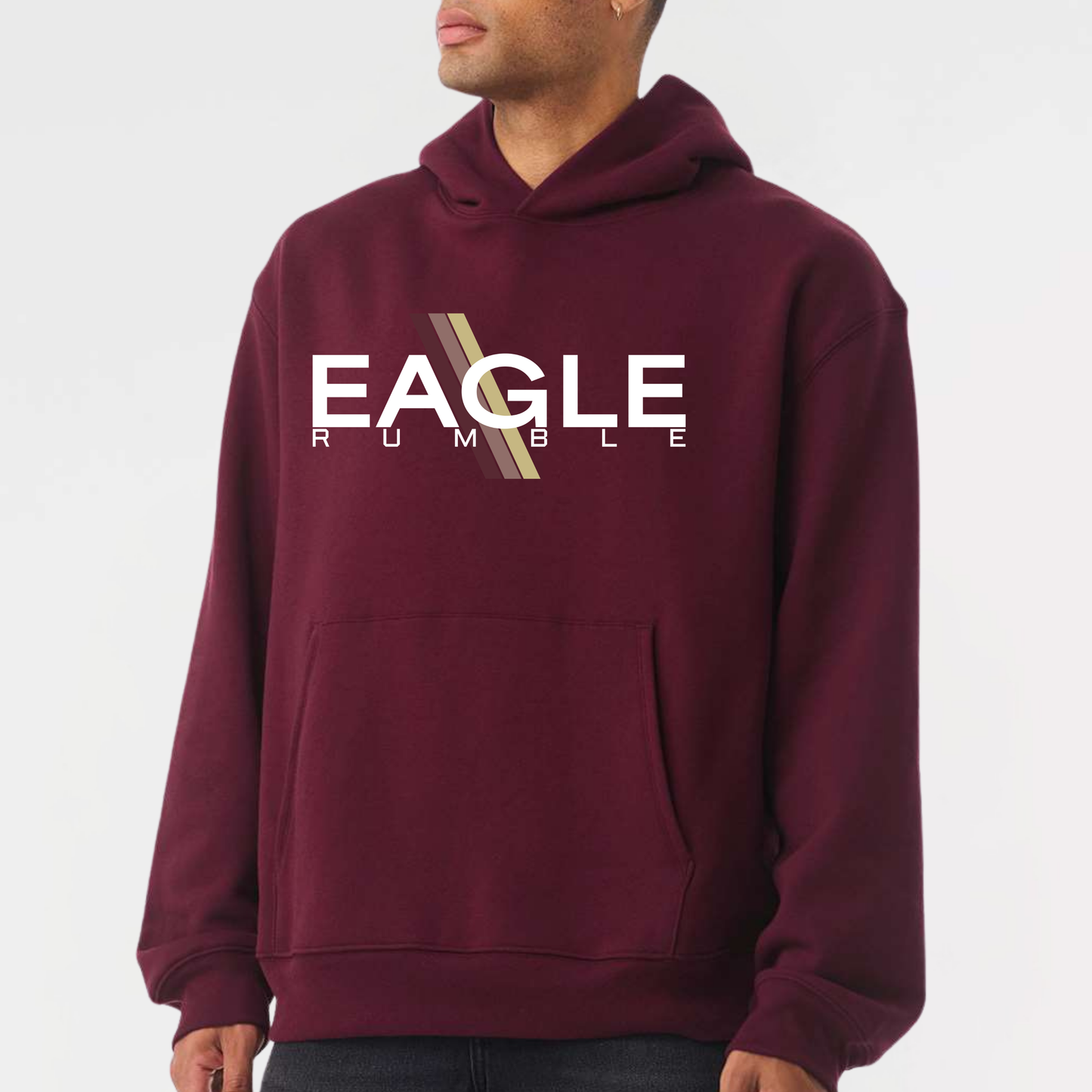 NAYCheer: Eagle Rumble Heavyweight Hooded Sweatshirt