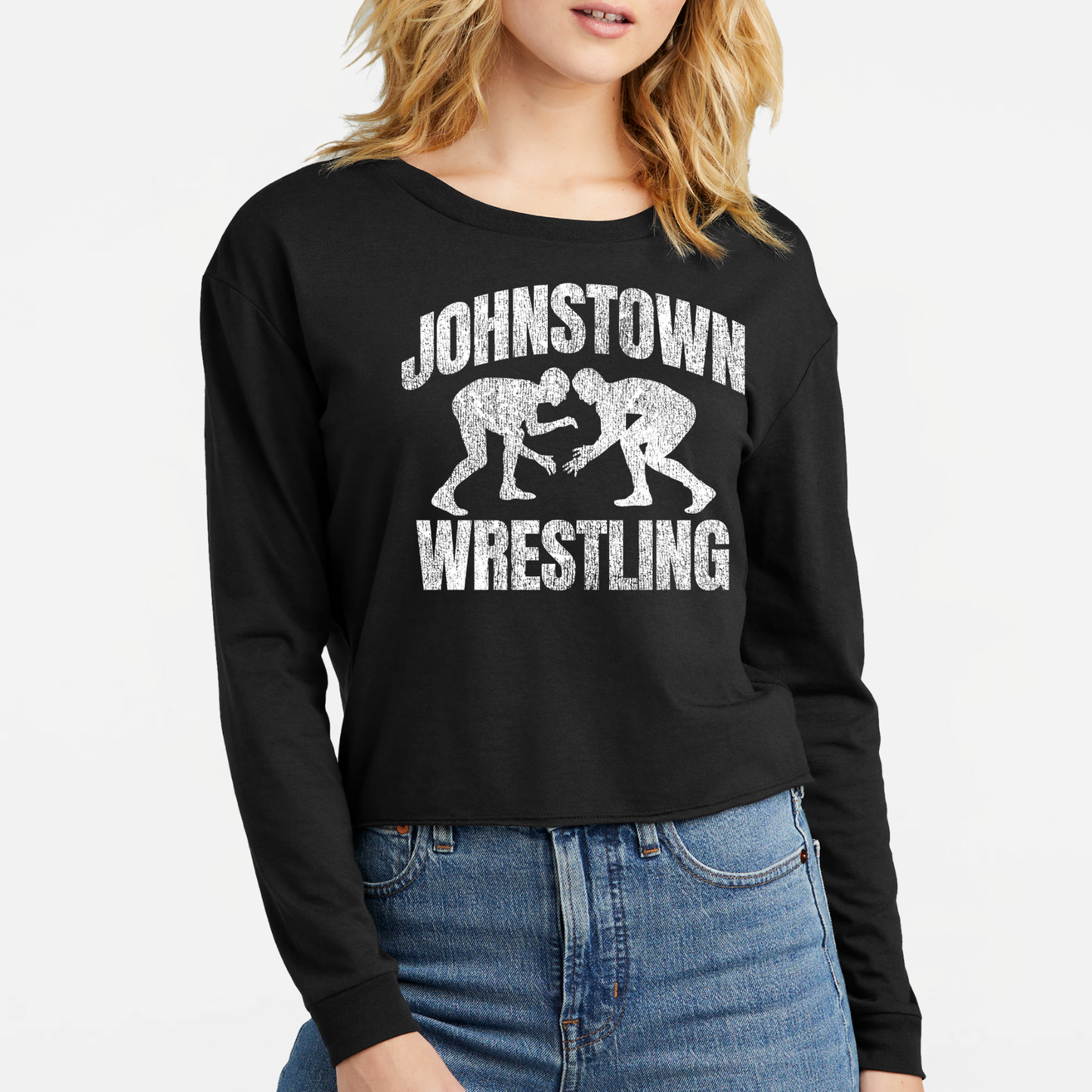 JYAA: Johnstown Wrestling Women's Triblend Long Sleeve T-Shirt