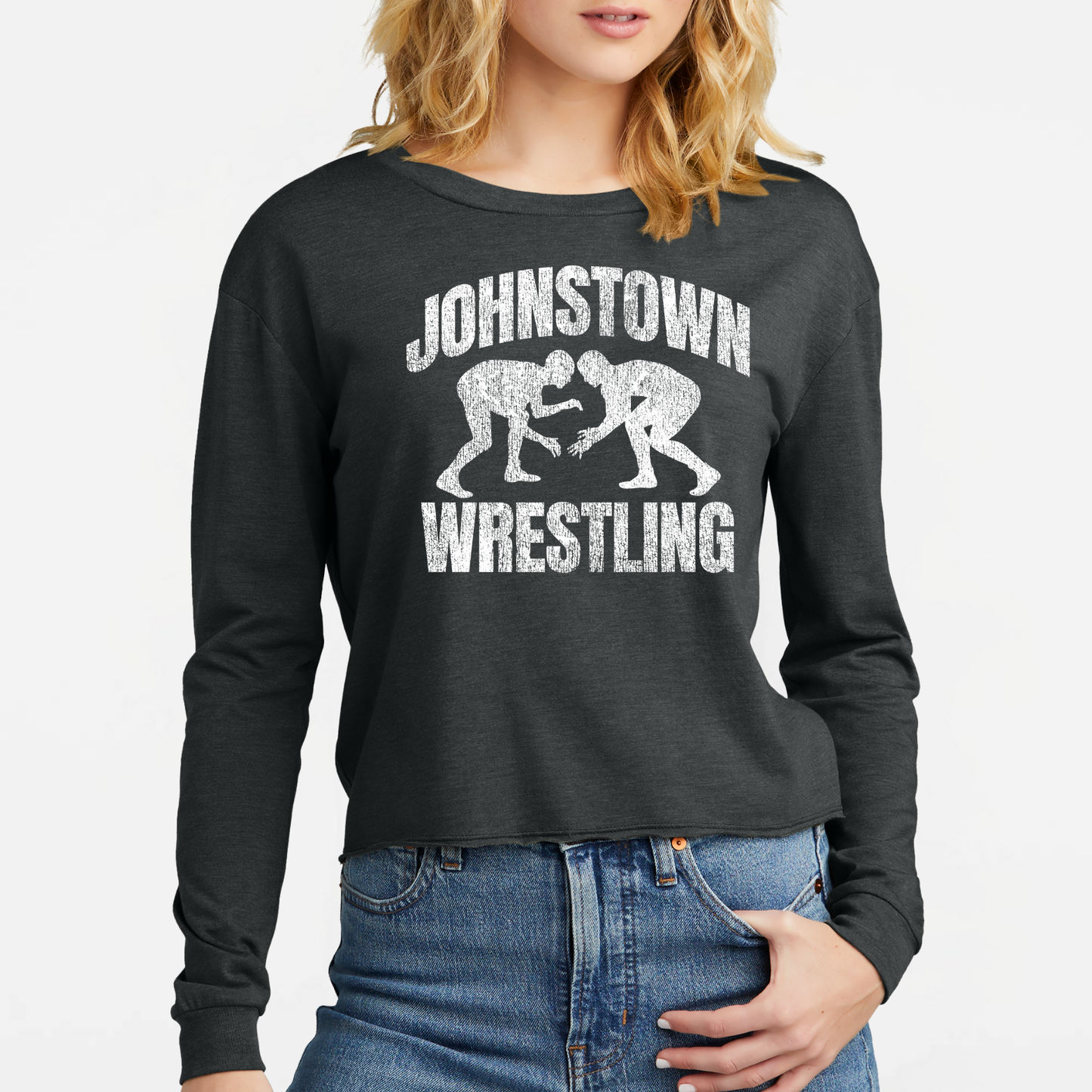 JYAA: Johnstown Wrestling Women's Triblend Long Sleeve T-Shirt