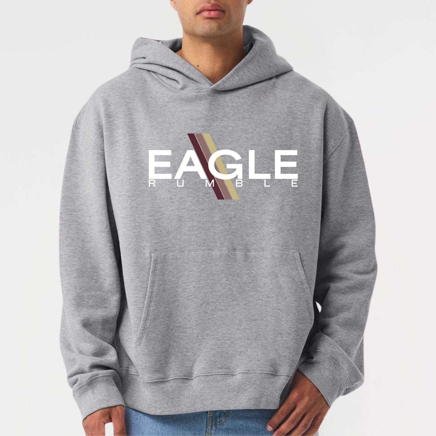 NAYCheer: Eagle Rumble Heavyweight Hooded Sweatshirt