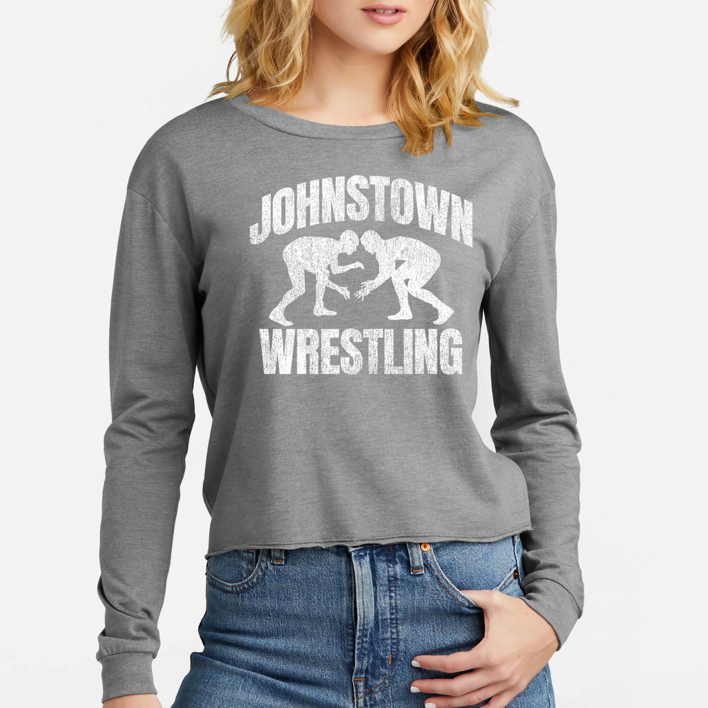 JYAA: Johnstown Wrestling Women's Triblend Long Sleeve T-Shirt