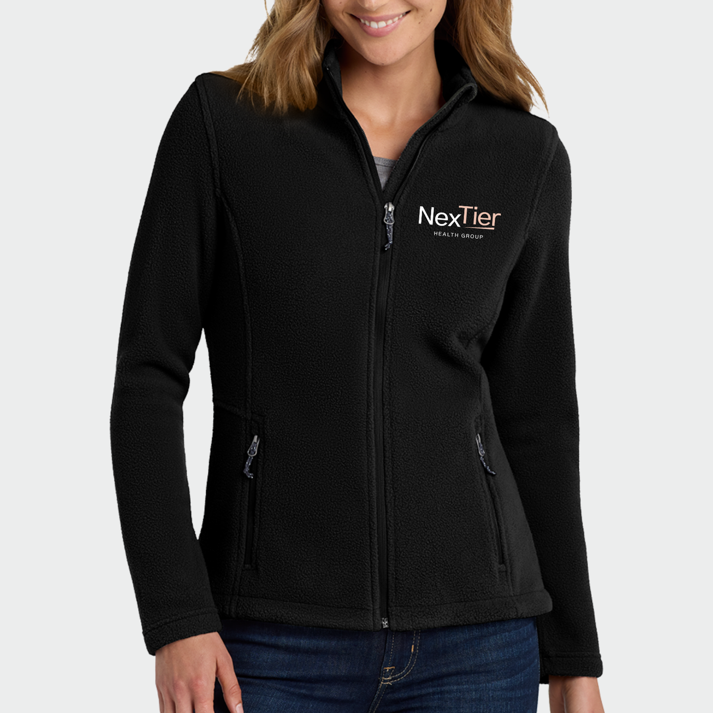 Nextier: Embroidered Women's Full-Zip Fleece Jacket
