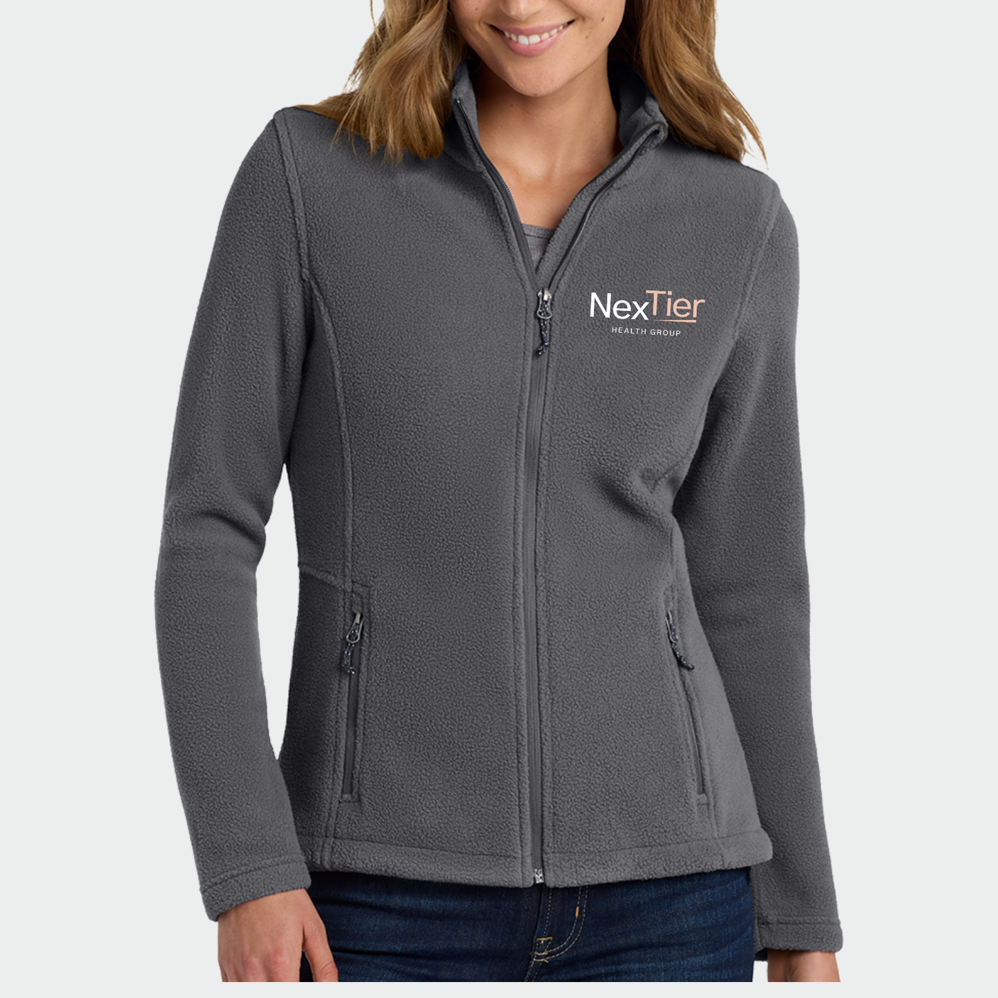 Nextier: Embroidered Women's Full-Zip Fleece Jacket