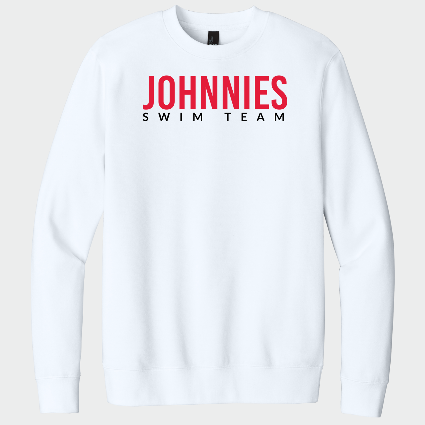 JS: Johnnies Swim Team Crew Sweatshirt