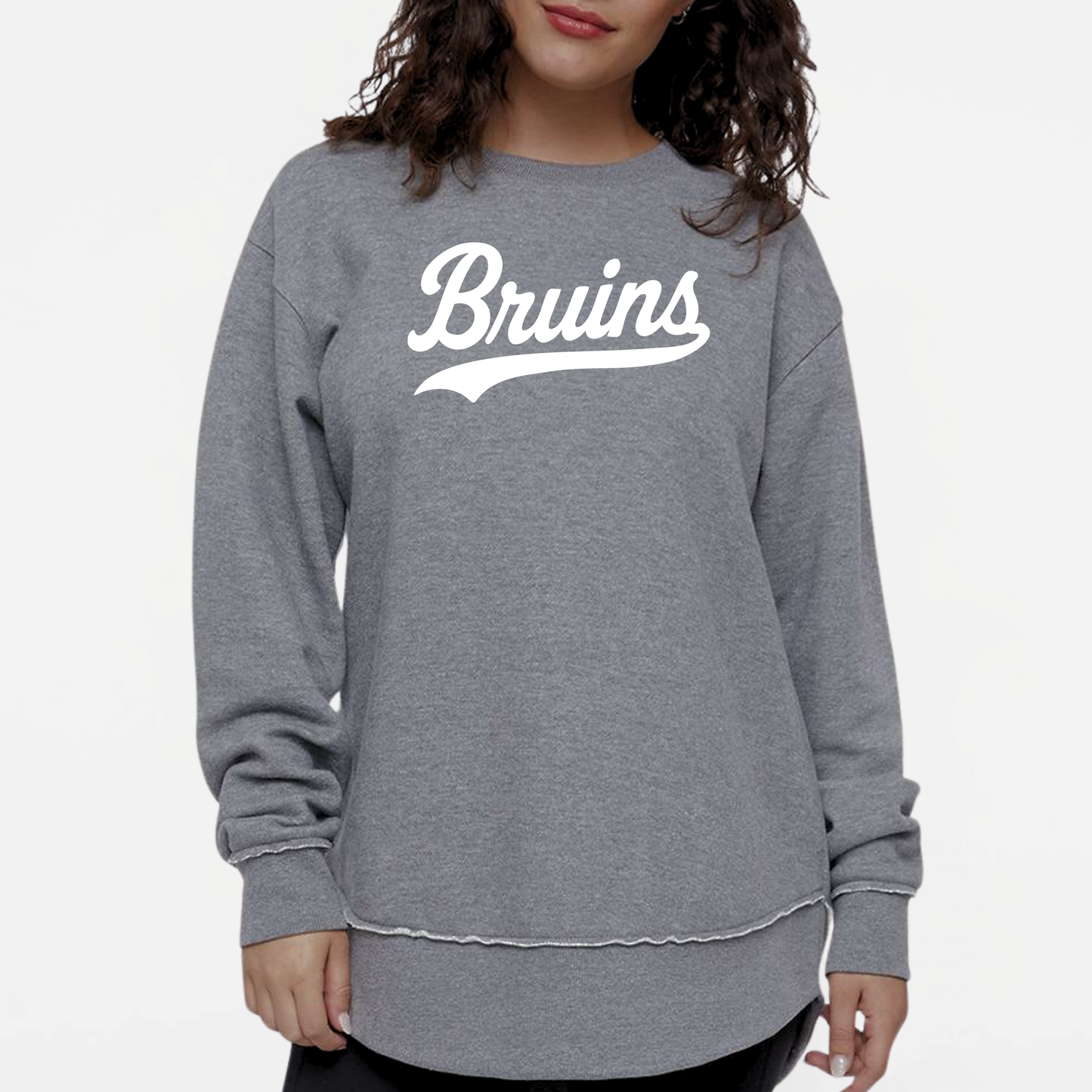 BRUINS: Swash Women's Oversized Crew