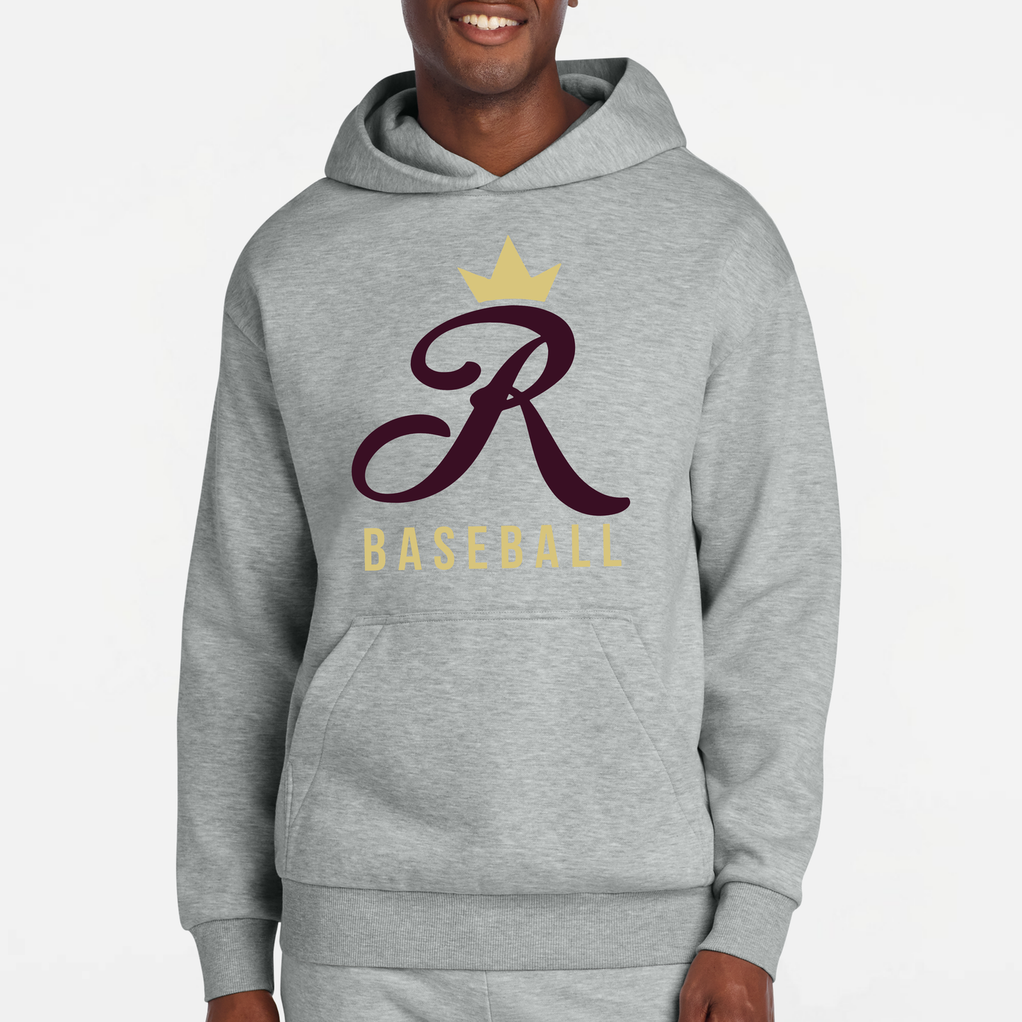 TCR: Crown R Baseball, Heavyweight Hoodie