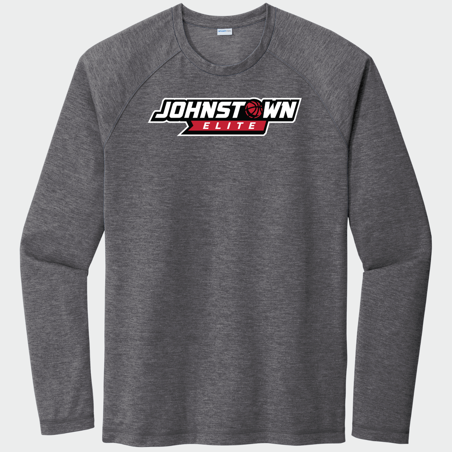 JEB: Johnstown Elite Basketball Raglan Long Sleeve Triblend Tech T-Shirt