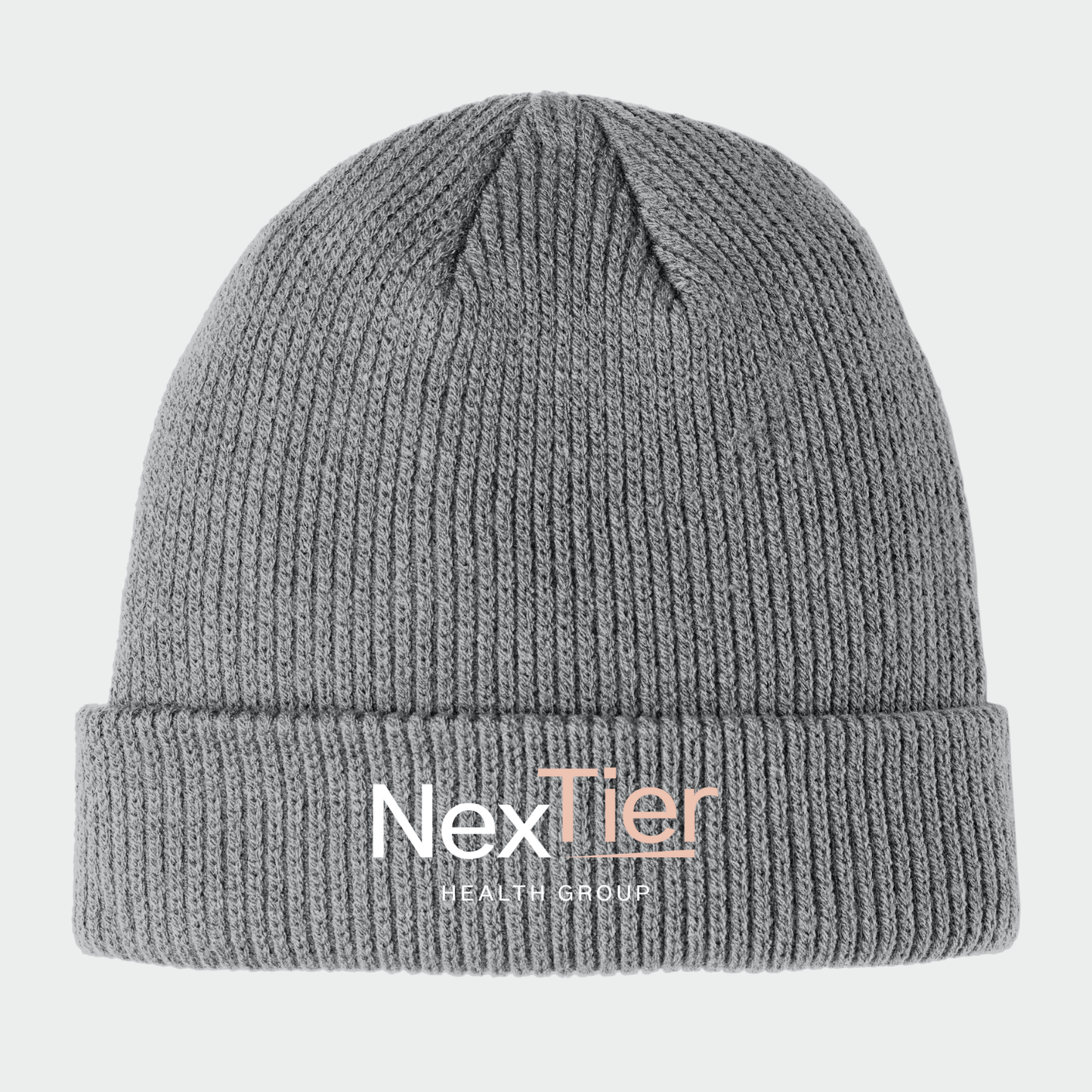 Nextier: Embroidered Cozy Cuffed Beanie
