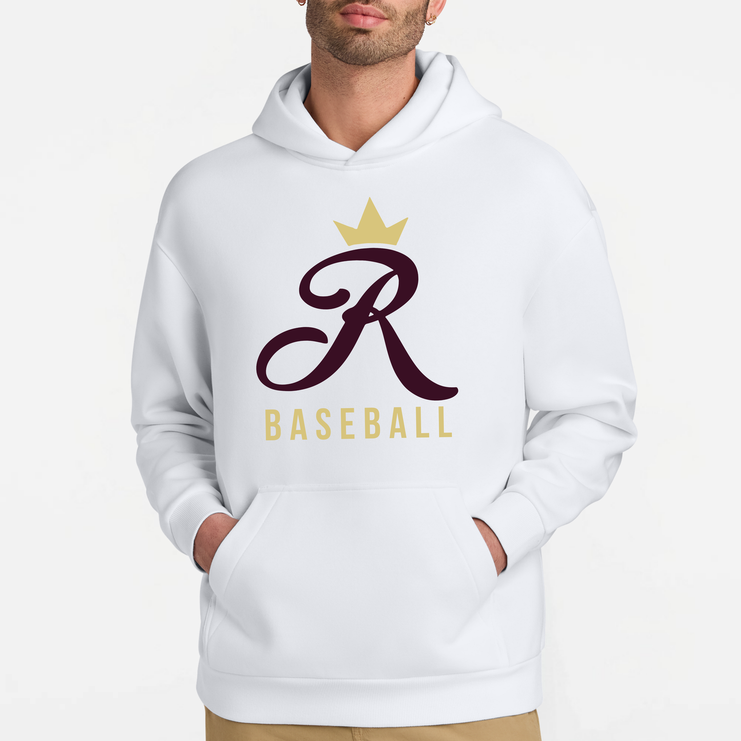 TCR: Crown R Baseball, Heavyweight Hoodie