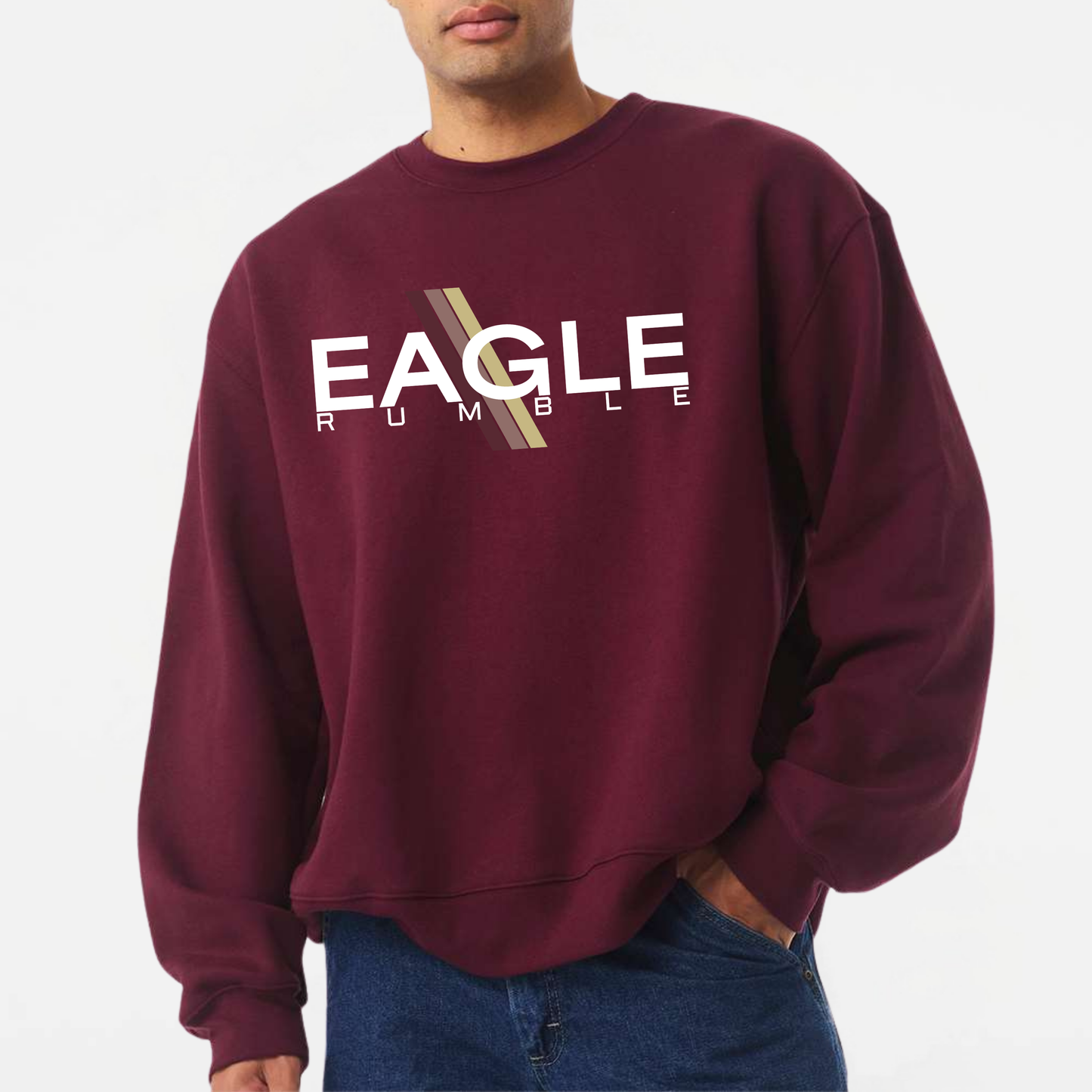 NAYCheer: Eagle Rumble Heavyweight Crew Sweatshirt