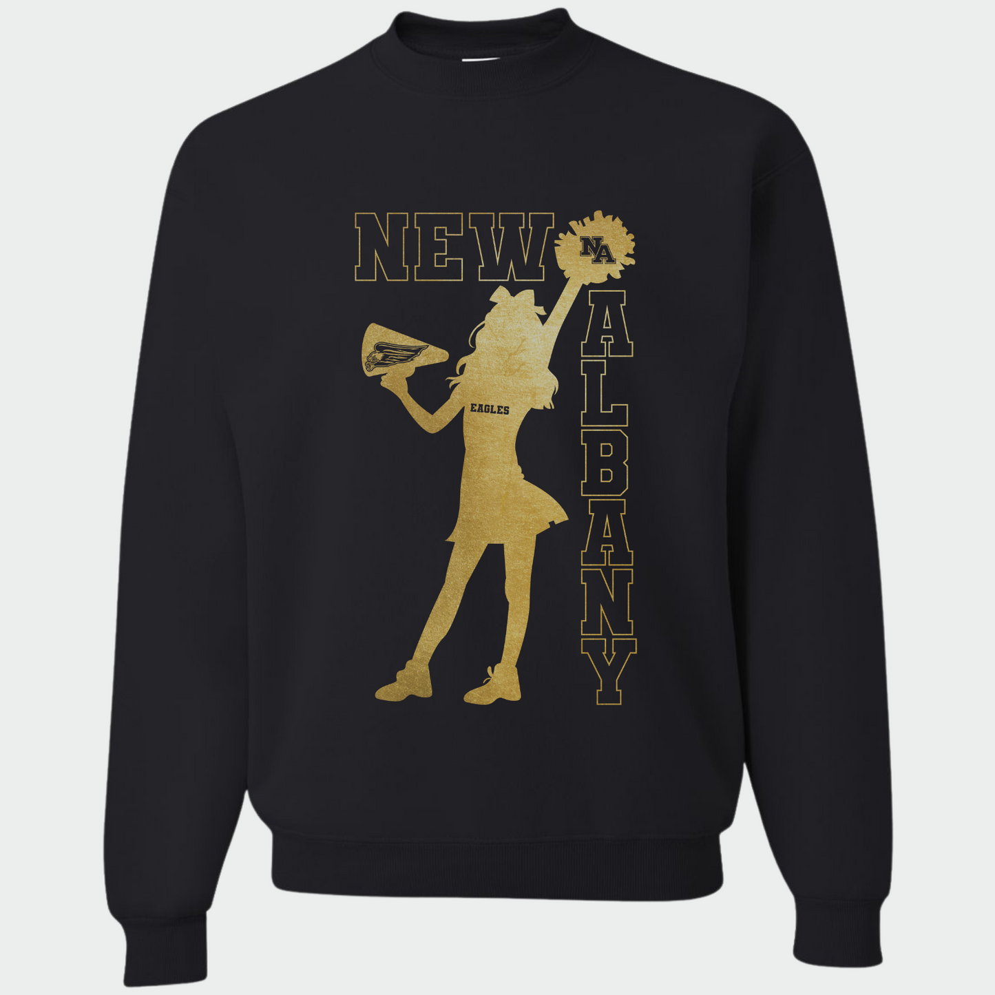 NAYCHEER: 2025 NA Youth Cheer Crew Sweatshirt *foil*