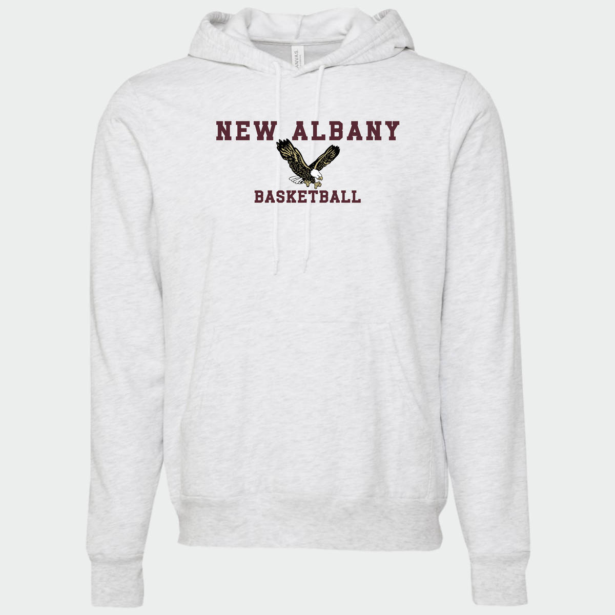 NAGTB: New Albany Basketball, Sponge Fleece Hooded Sweatshirt
