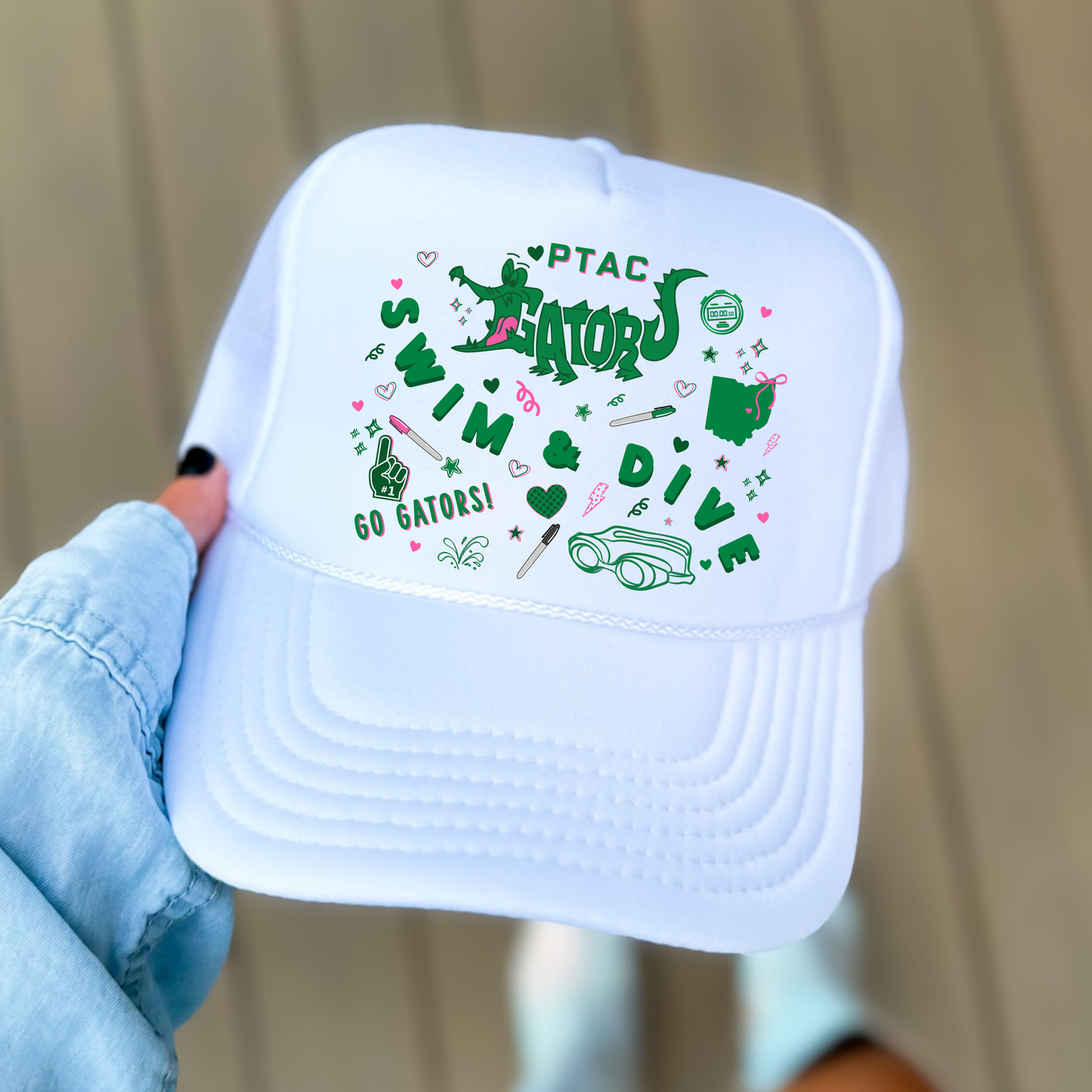 PTAC: Collage Foam Trucker Hat