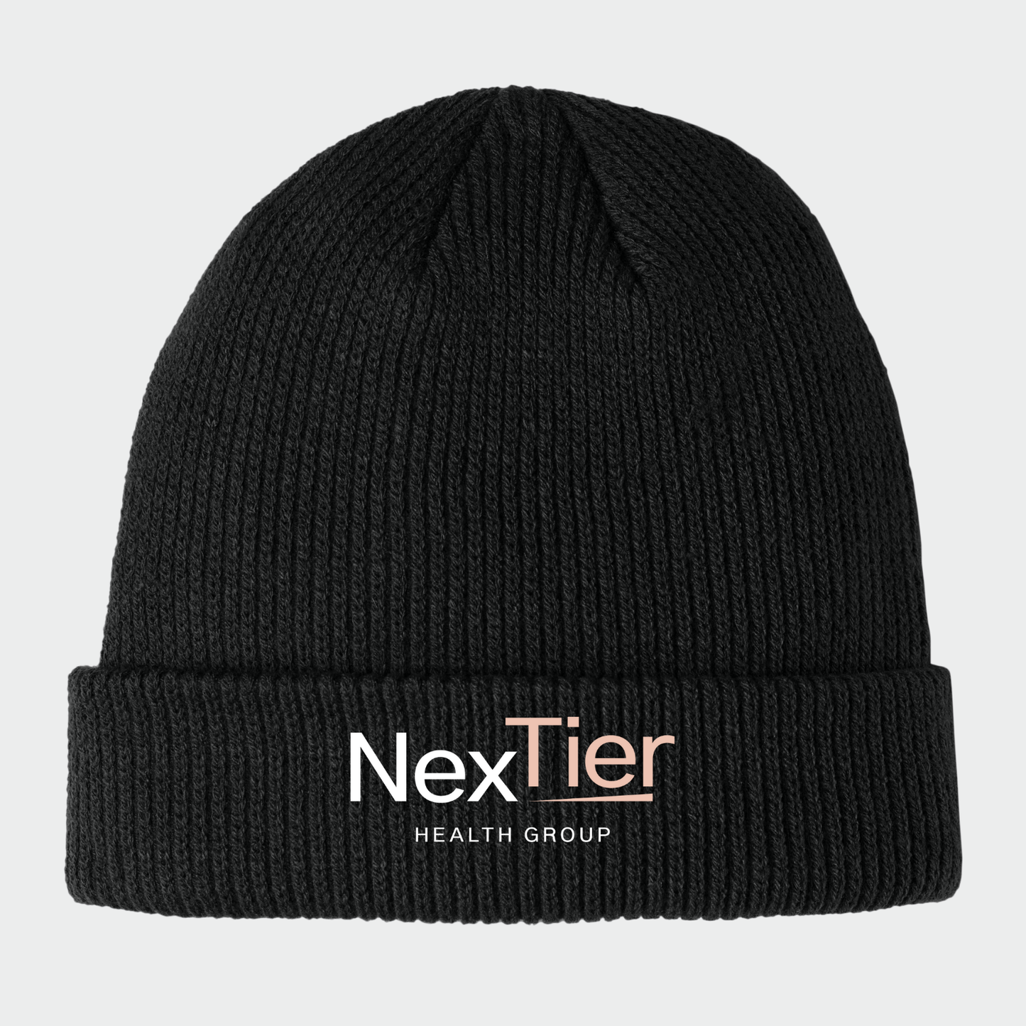 Nextier: Embroidered Cozy Cuffed Beanie