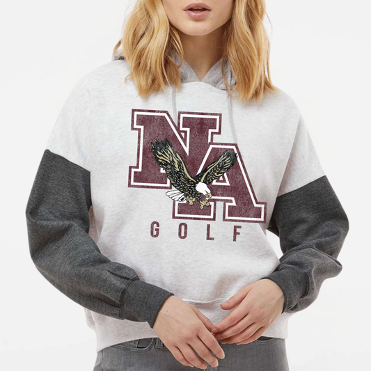 NAGOLF: Crop Hooded Sweatshirt