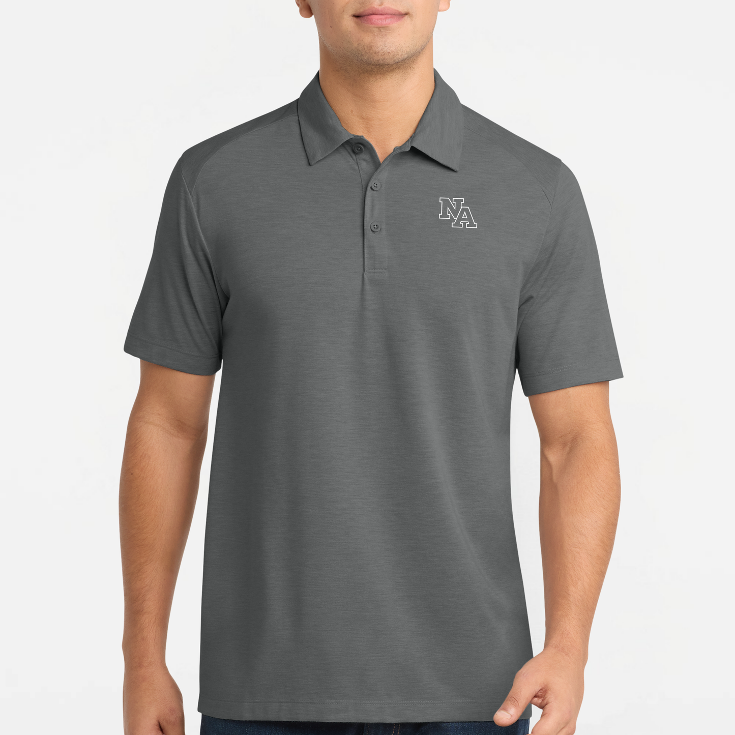 NAPTO: Embroidered, Triblend Tech Polo