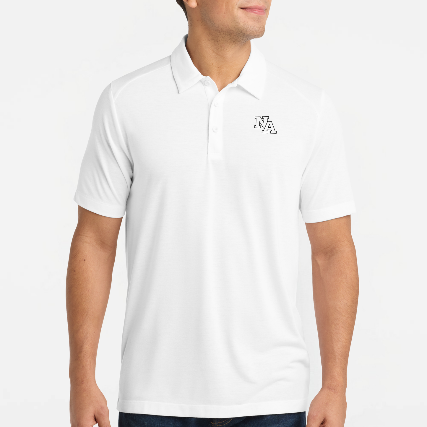 NAPTO: Embroidered, Triblend Tech Polo
