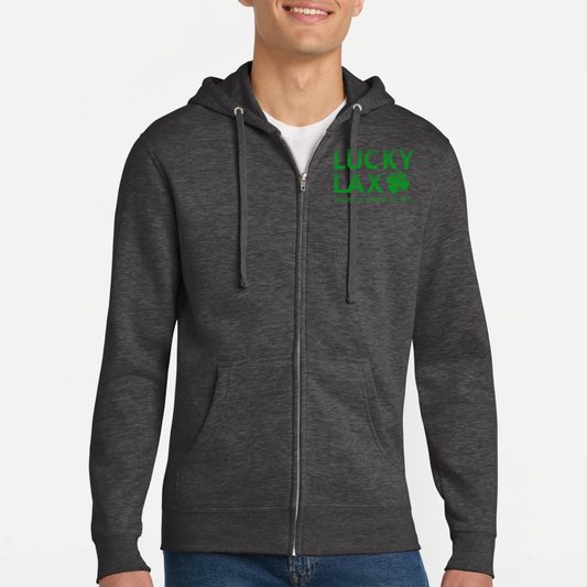 LuckyLax: Full-Zip Hooded Sweatshirt