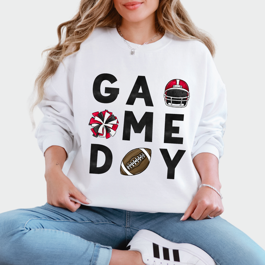 JYAA: Football Game Day Crew Sweatshirt