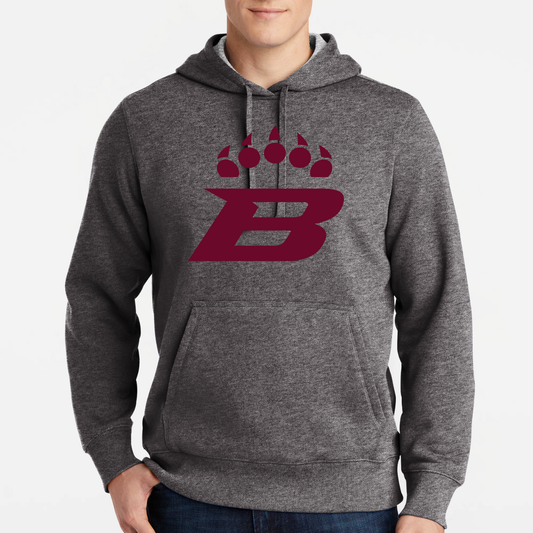 BRUINS: B-Claw Pullover Hooded Sweatshirt