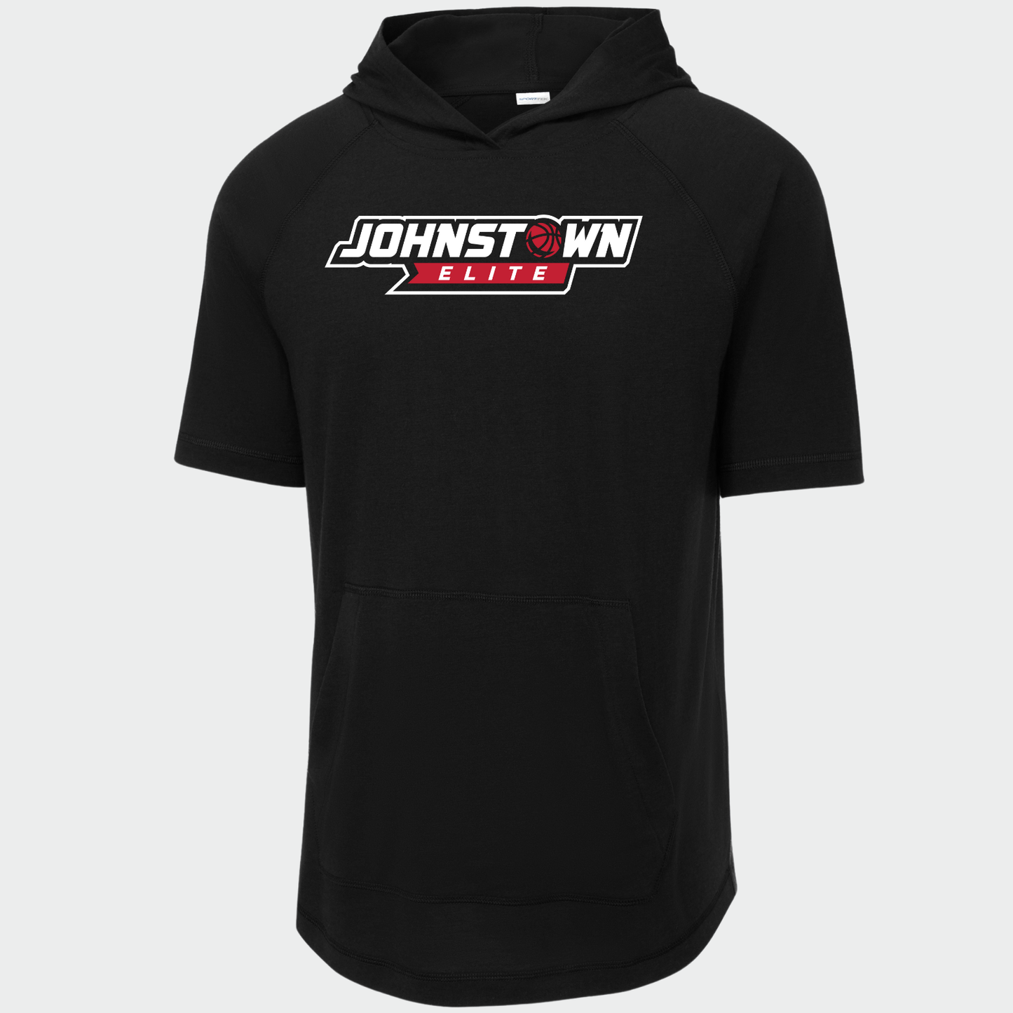 JEB: Johnstown Elite Basketball Short Sleeve, Hooded Triblend Tech T-Shirt