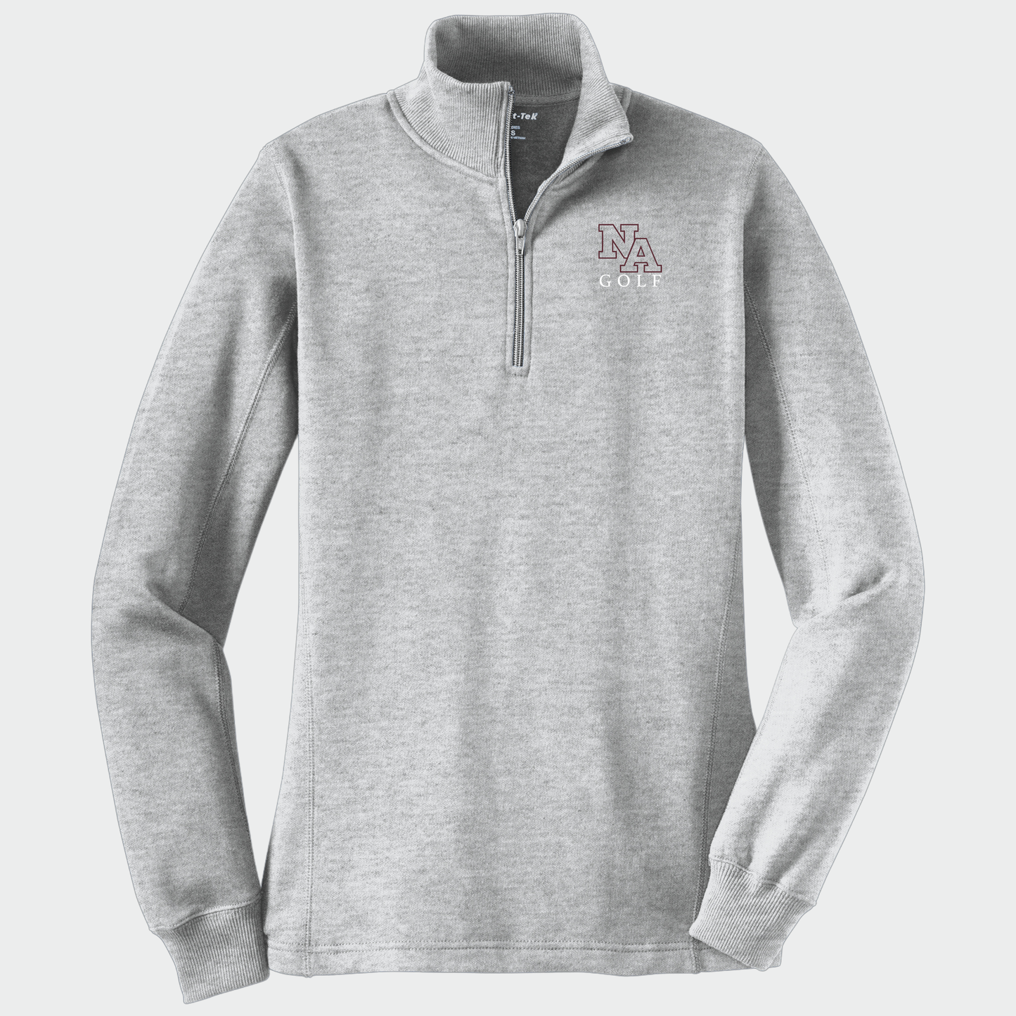 NAGolf: Embroidered, Women's Quarter-Zip Sweatshirt