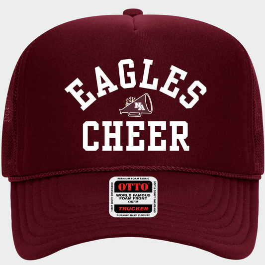 NAYCHEER: Eagles Cheer Foam Trucker Hat