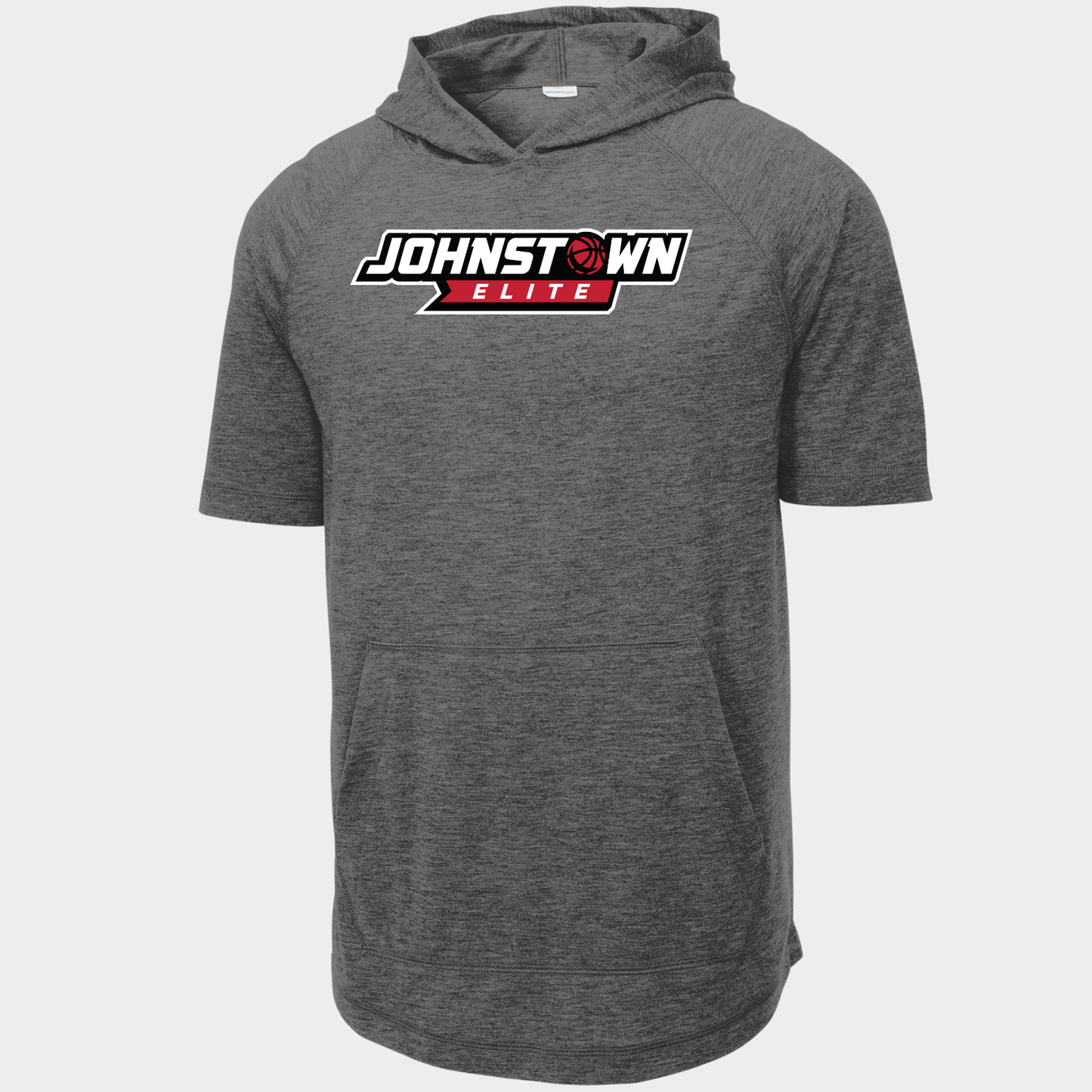 JEB: Johnstown Elite Basketball Short Sleeve, Hooded Triblend Tech T-Shirt