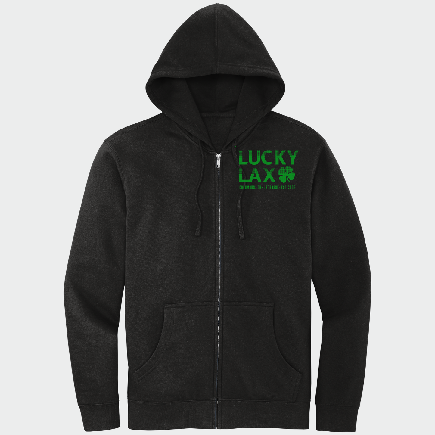 LuckyLax: Full-Zip Hooded Sweatshirt