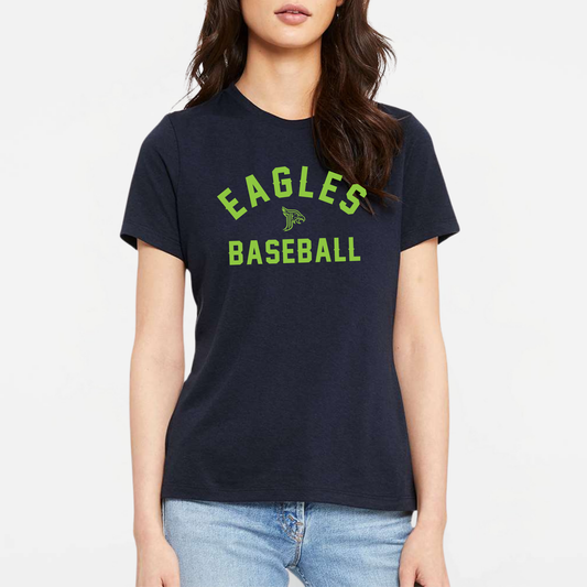 Powell Eagles: Baseball Arch Women's Triblend Tee
