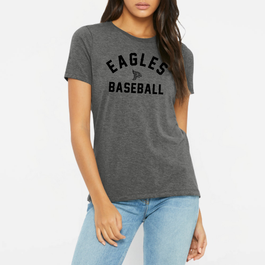 Powell Eagles: Baseball Arch Women's Triblend Tee