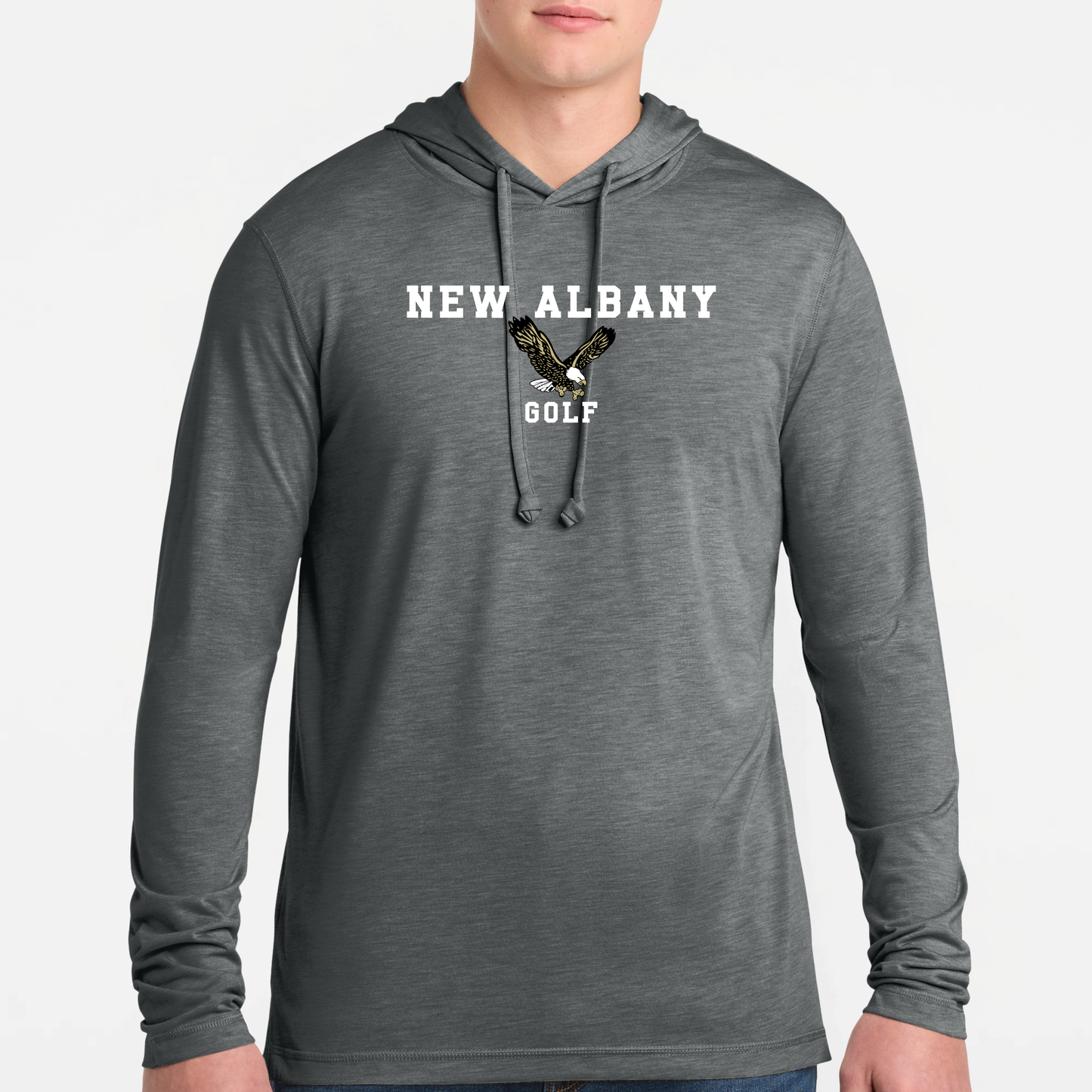 NAGolf: Long Sleeve Triblend Tech Hoodie