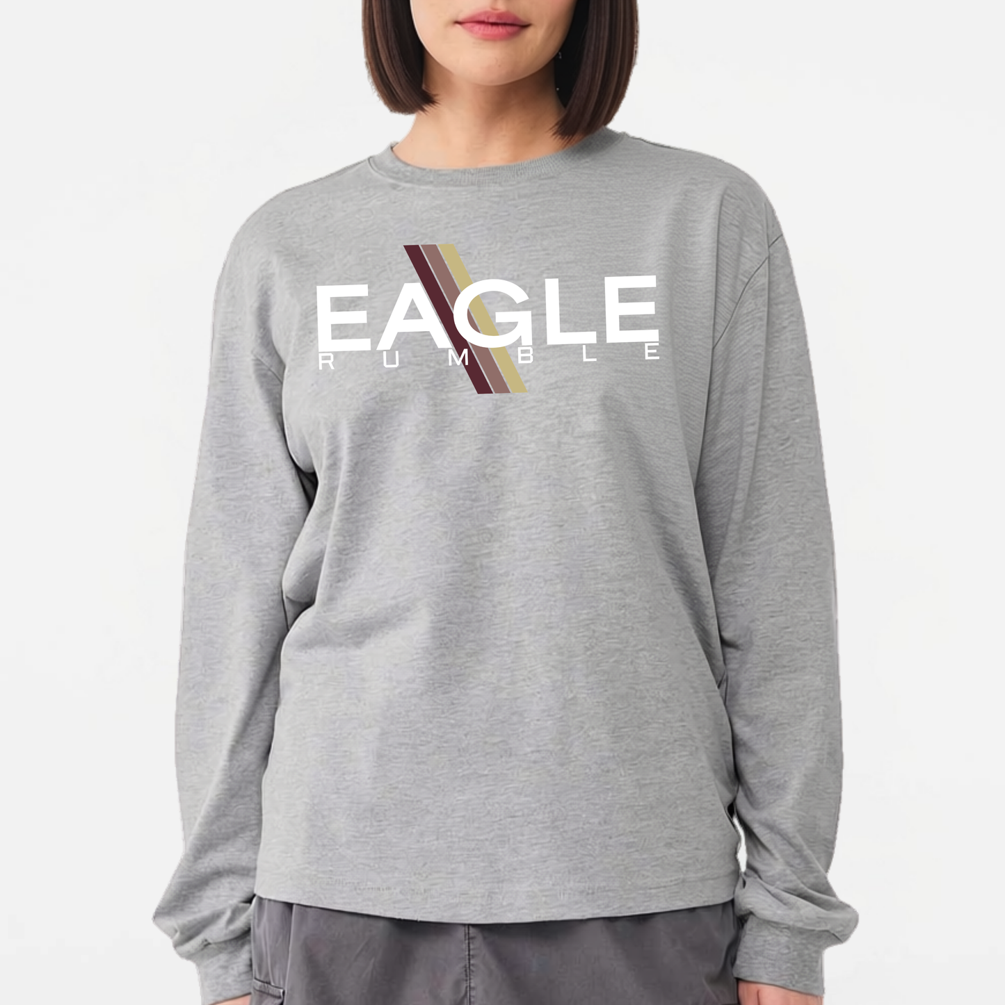 NAYCheer: Eagle Rumble Heavyweight Long Sleeve Tee