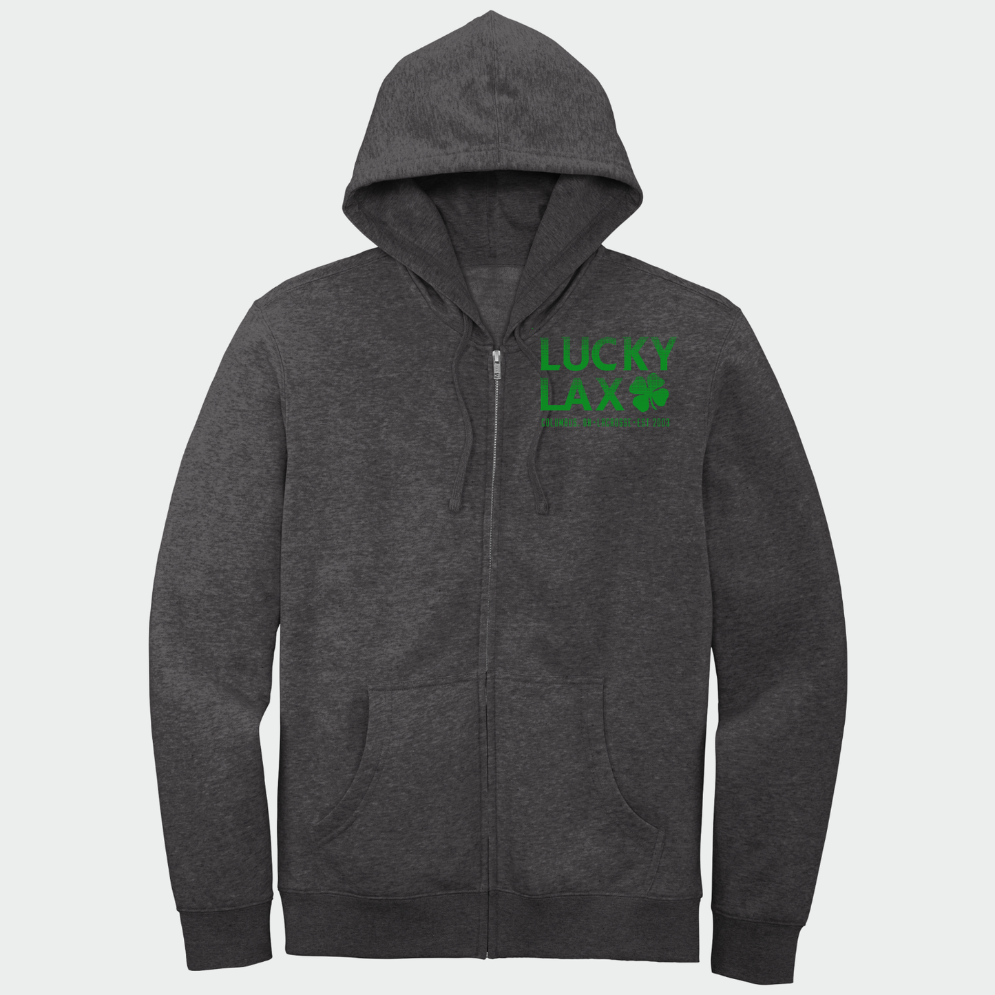 LuckyLax: Full-Zip Hooded Sweatshirt