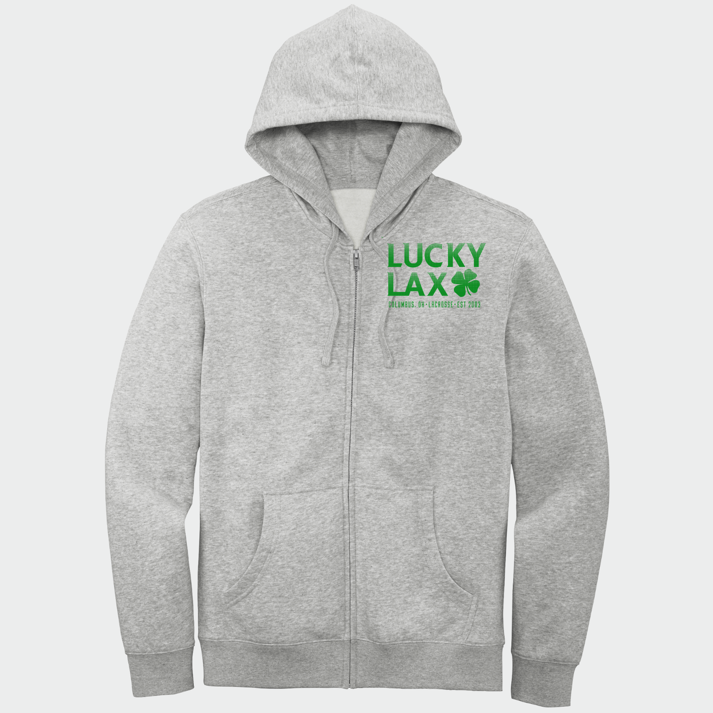 LuckyLax: Full-Zip Hooded Sweatshirt