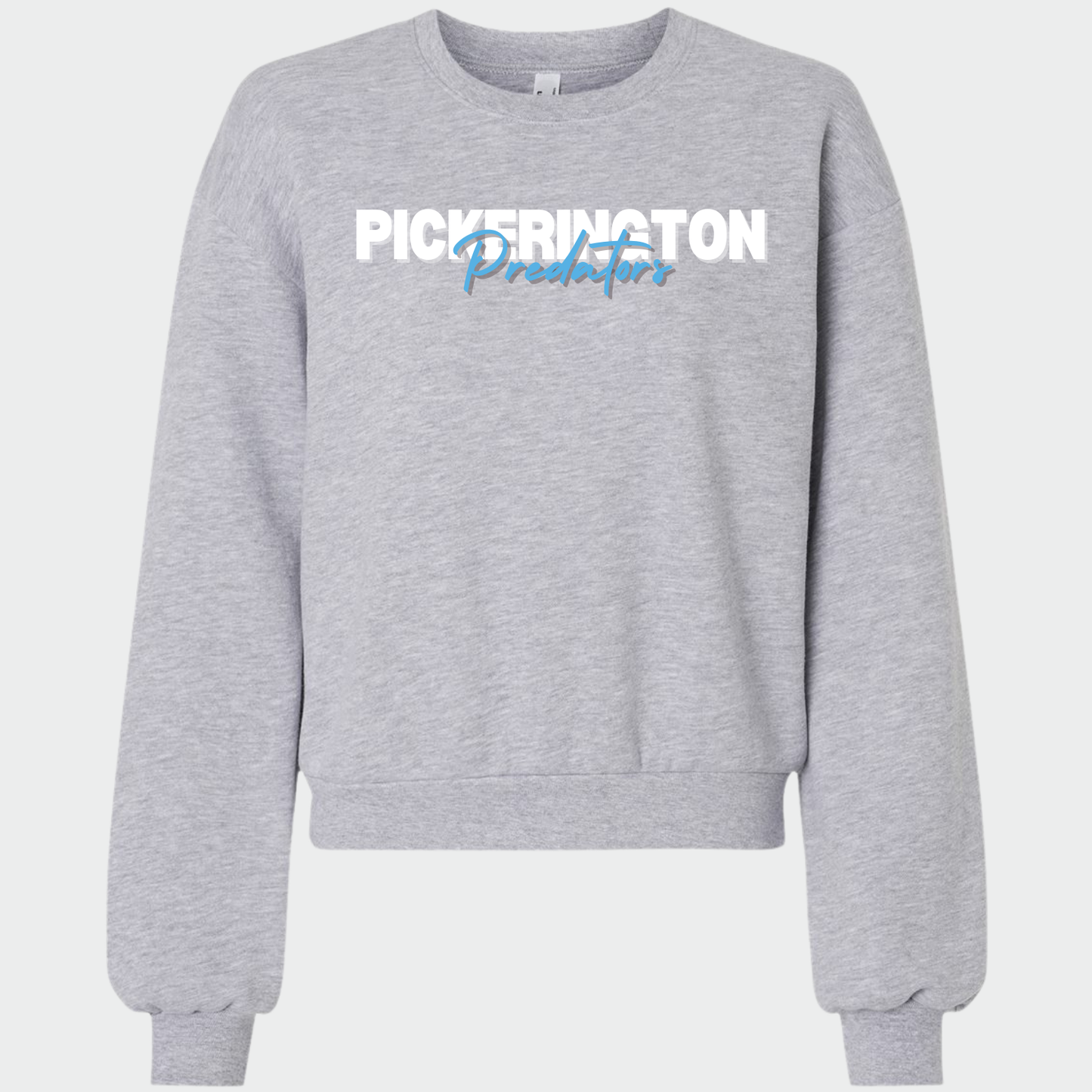 Pick Preds: Women's Block Letter Crew Sweatshirt