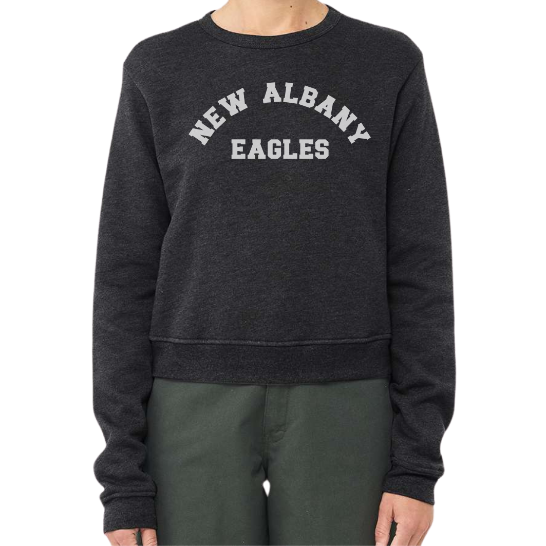New Albany Eagles Varsity Print Sponge Fleece Crew Sweatshirt