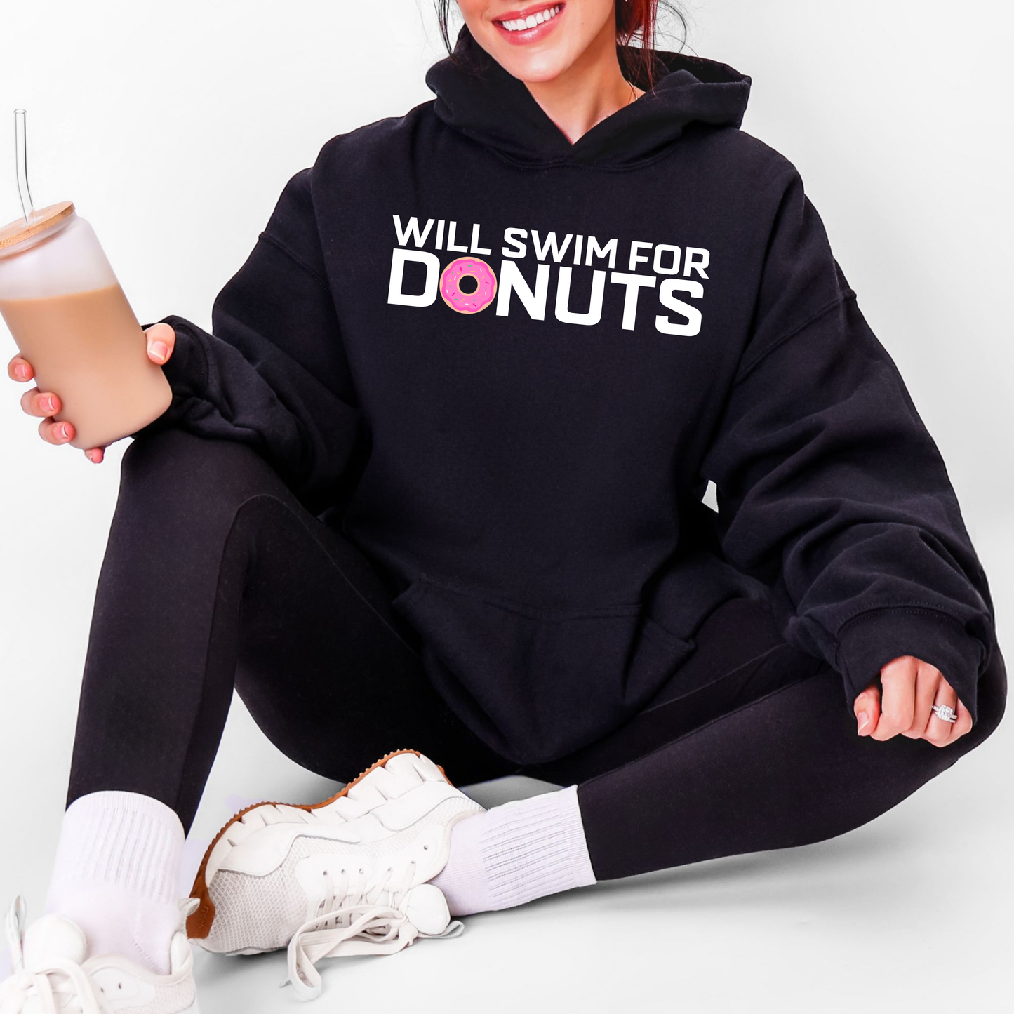 PTAC: Will Swim For Donuts Hoodie