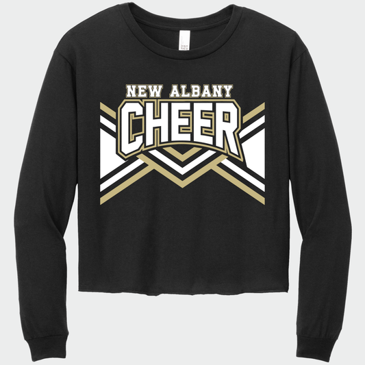 NAYCheer: Women's Triblend Midi Long Sleeve Tee