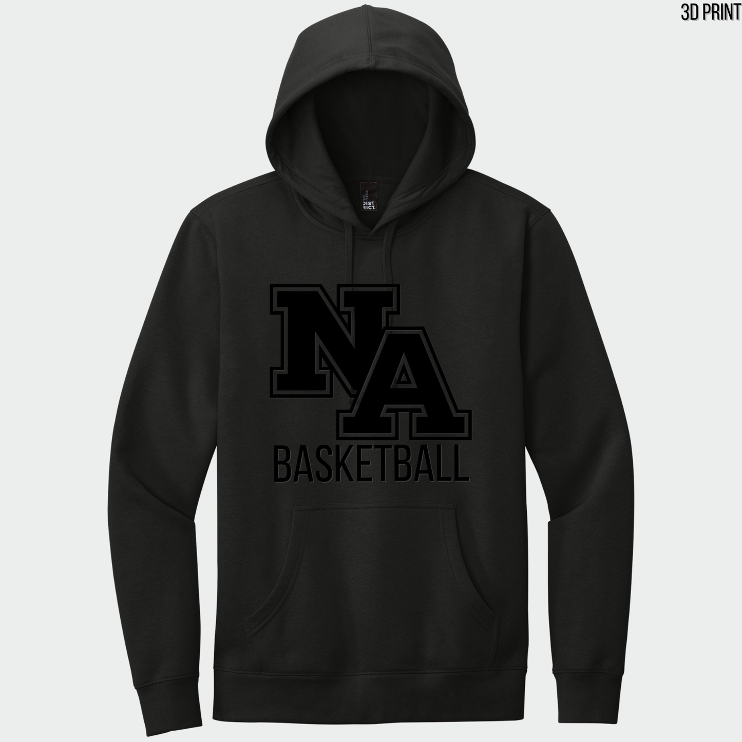 NAGTB: NA Basketball *3D Print* Hooded Sweatshirt