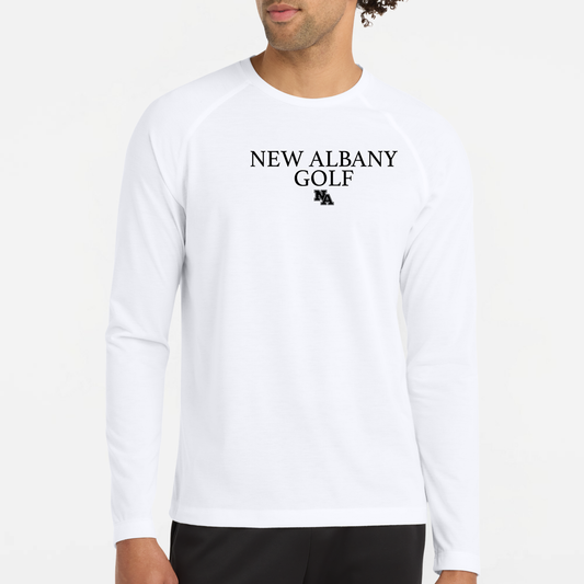 NAGolf: Long Sleeve Triblend Tech Tee