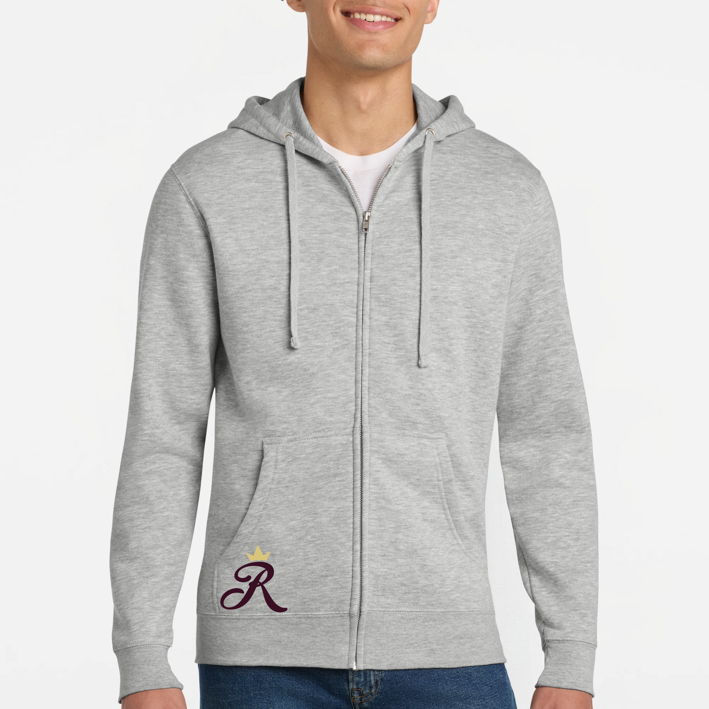 TCR: Crown R, Full-Zip Hoodie
